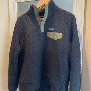 Patagonia Organic Cotton Quilt Snap-T Pullover Medium